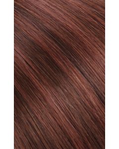 Chocolate Brown Blended with Vibrant Red #04/30